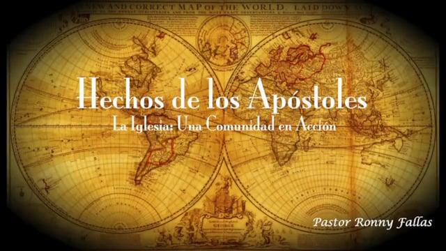 Ronny Fallas – La iglesia predica al Dios conocido, parte 2 (Hechos 17:16-34-Parte II.