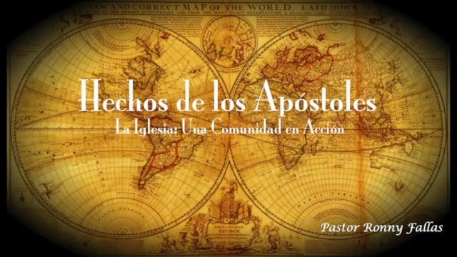 Pastor Ronny Fallas – Hechos 26:19-26.