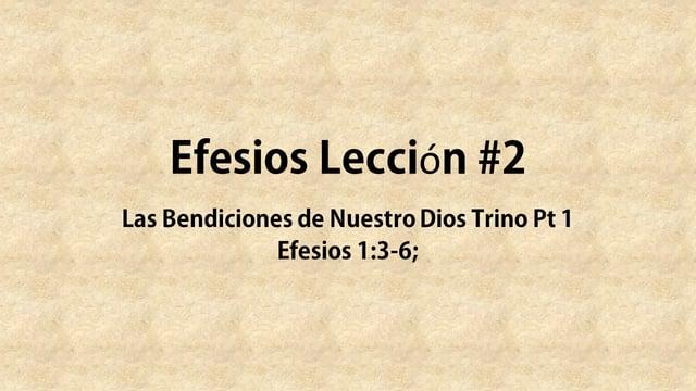 Ramon Covarrubias – Las Bendiciones De Nuestro Dios Trino Pt 1