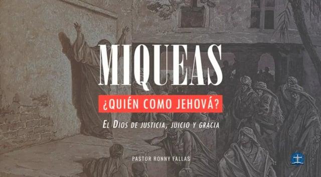 Pastor Ronny Fallas – Contra Los Que Prefieren A Los Falsos Profetas. Miqueas 2:6-11