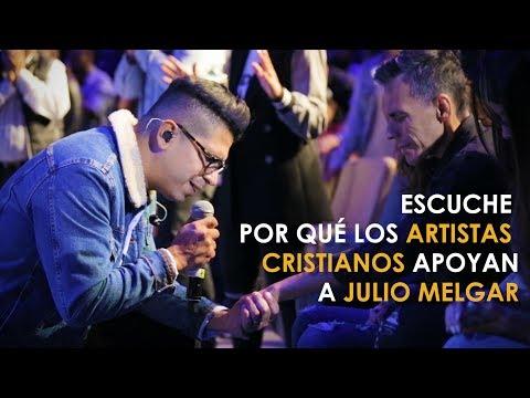 Noticias Cristianas  – Escuche por qué los artistas cristianos apoyan a Julio Melgar