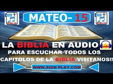 Evangelio Según Mateo – Capitulo 15/ Biblia En Audio