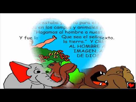 Historias Bíblicas Para Niños – Cuando Dios Hizo Todo – Antiguo Testamento