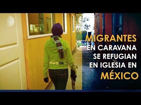 Noticias Cristianas  – Migrantes en caravana se refugian en Iglesia en México