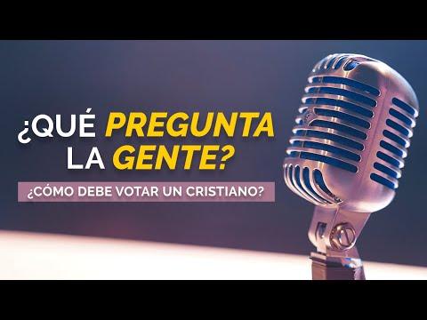 ¿Cómo debe votar un Cristiano? | Segmento ‘¿Qué pregunta la gente’?