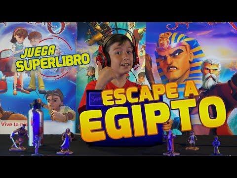 Juega Superlibro – Escape a Egipto – Superlibro