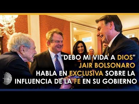 Noticias Cristianas  – Jair Bolsonaro habla en exclusiva sobre la influencia de la fe en su gobierno