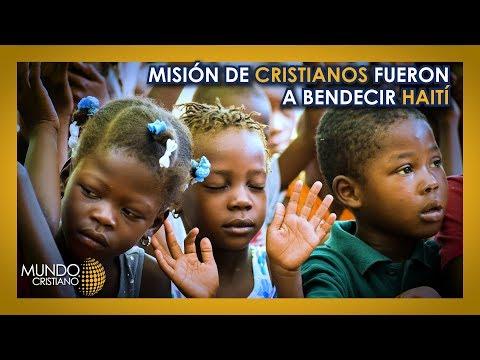 Noticias cristianas – Misión de cristianos bendiciendo Haití