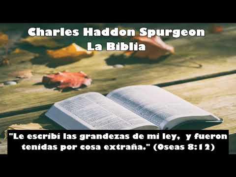 La Biblia  (Oseas 8 :12) – Charles Haddon Spurgeon