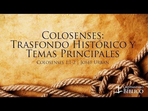 Josef Urban – Colosenses: Trasfondo Histórico Y Temas Principales