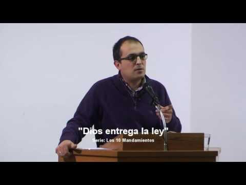 Eduardo Morillas – Dios entrega la ley – Éxodo 19-20:2-25 y 1-2