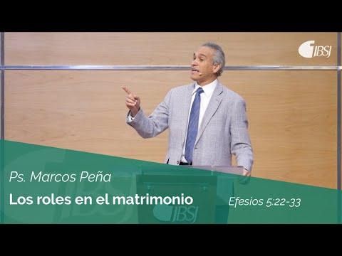 Ps. Marcos Peña –  Los roles en el matrimonio | Efesios 5:22-33