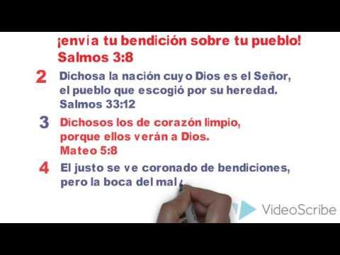 10 Versículos De La Biblia Sobre La Bendición -Video