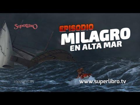 Episodio Milagro en Alta Mar – Superlibro