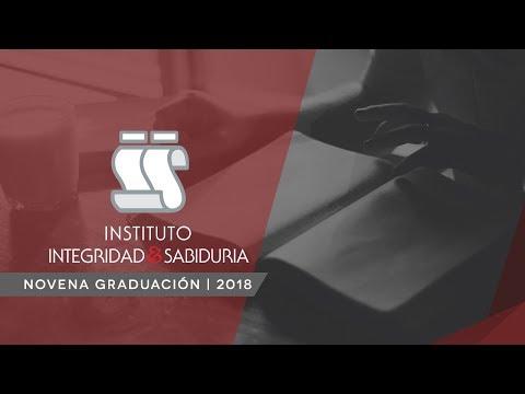 Novena graduación del Instituto Integridad&Sabiduría – Enero 10, 2018