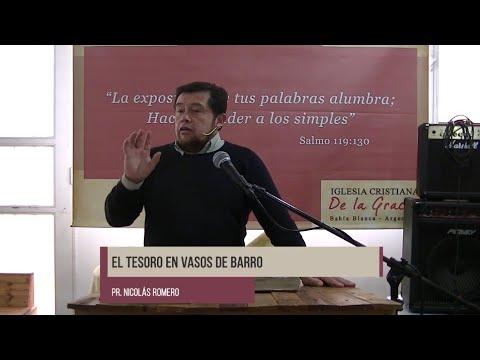 Pr.  Nicolás Romero – El tesoro en vasos de barro