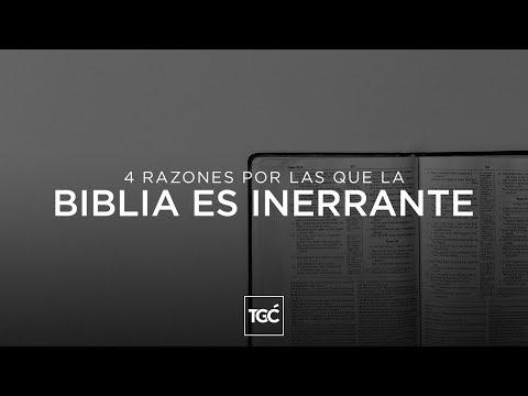 4 razones por las que la Biblia es inerrante