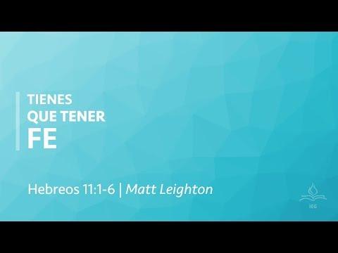 Matt Leighton – Tienes que tener fe