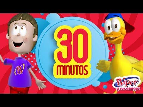 Canciones Infantiles cristianos – 30 Minutos Biper Y sus Amigos