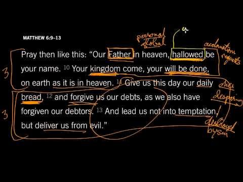 Matthew 6:9–13, Part 3 // Hallowed Be Your Name