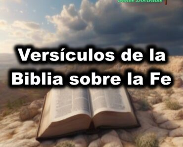 Versículos de la Biblia sobre la Fe